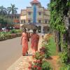 Nuns coming out of Amala Hospital